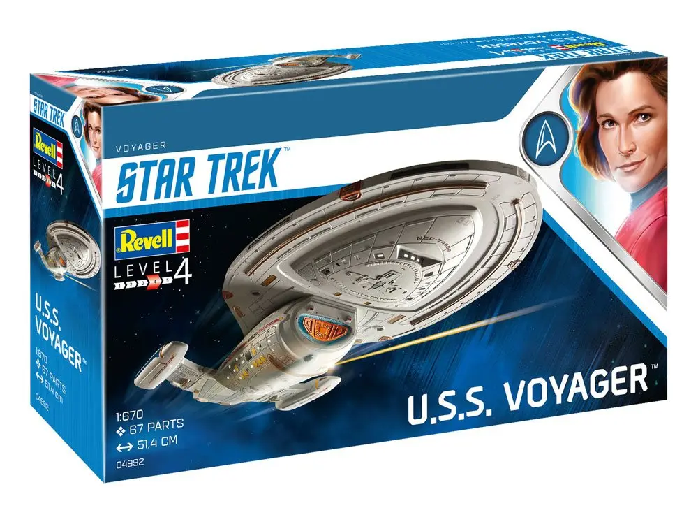 Star Trek 1/670 U.S.S. Voyager modell készlet 51 cm termékfotó