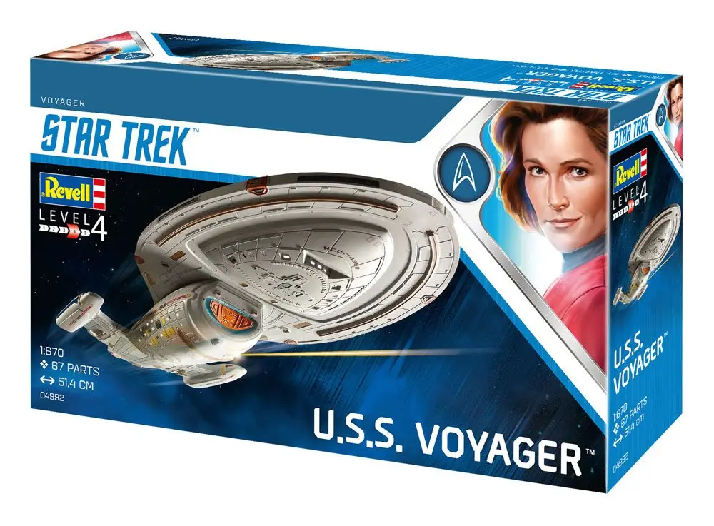 Star Trek 1/670 U.S.S. Voyager modell készlet 51 cm termékfotó