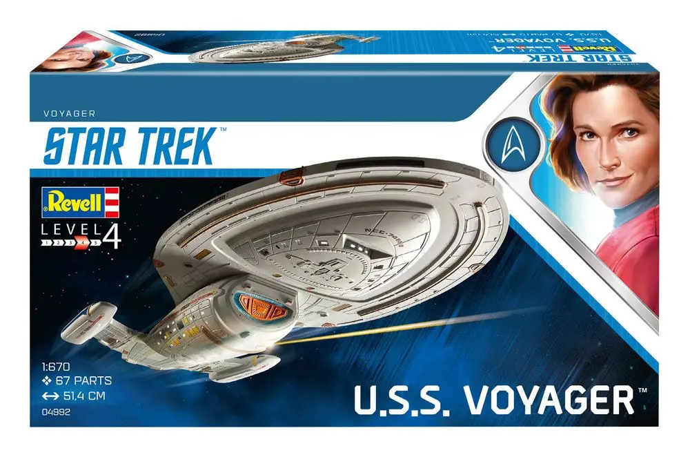 Star Trek 1/670 U.S.S. Voyager modell készlet 51 cm termékfotó