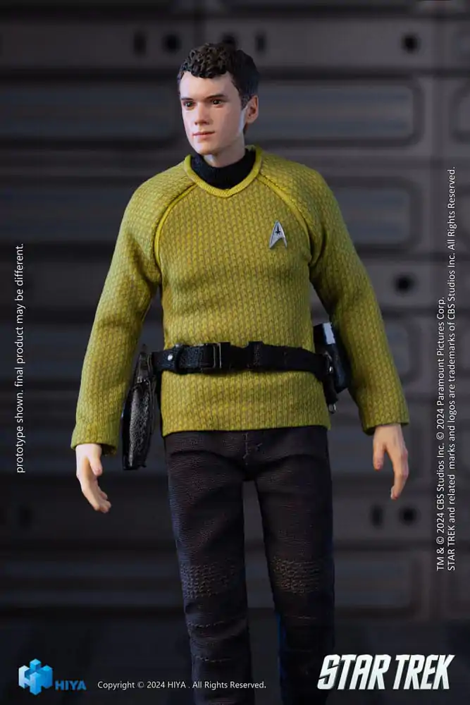 Star Trek 2009 Exquisite Super Series 1/12 Chekov akciófigura 16 cm termékfotó