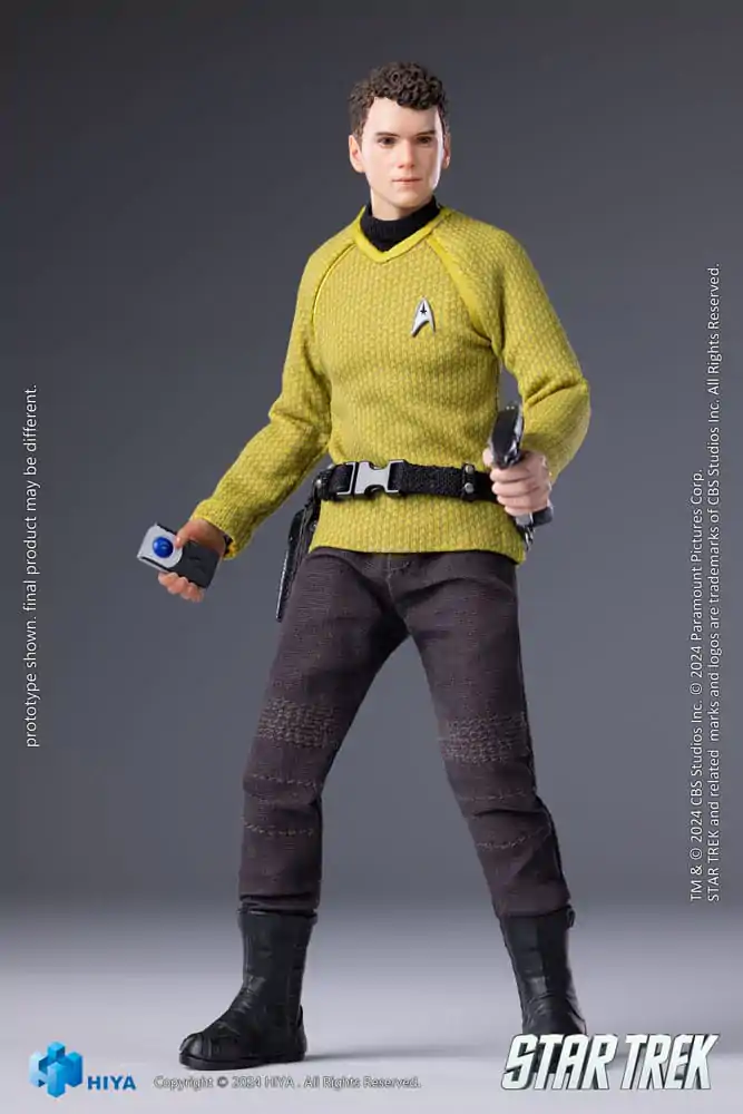 Star Trek 2009 Exquisite Super Series 1/12 Chekov akciófigura 16 cm termékfotó