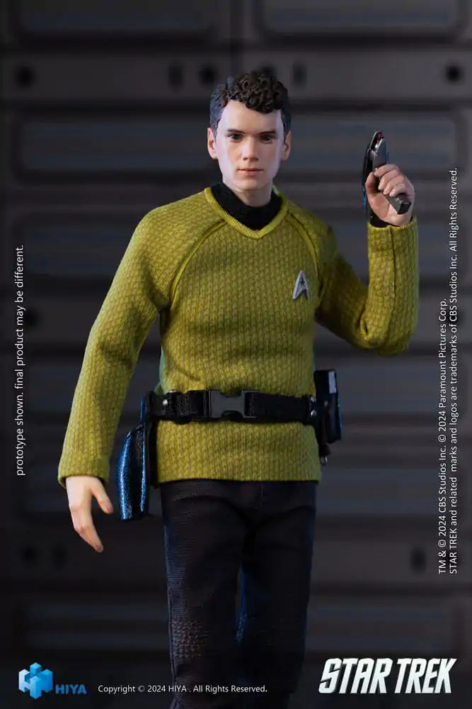 Star Trek 2009 Exquisite Super Series 1/12 Chekov akciófigura 16 cm termékfotó