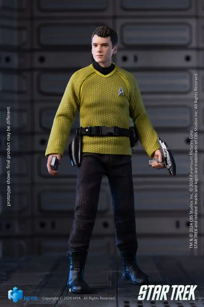 Star Trek 2009 Exquisite Super Series 1/12 Chekov akciófigura 16 cm termékfotó