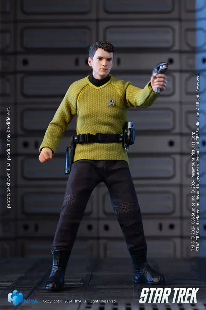 Star Trek 2009 Exquisite Super Series 1/12 Chekov akciófigura 16 cm termékfotó