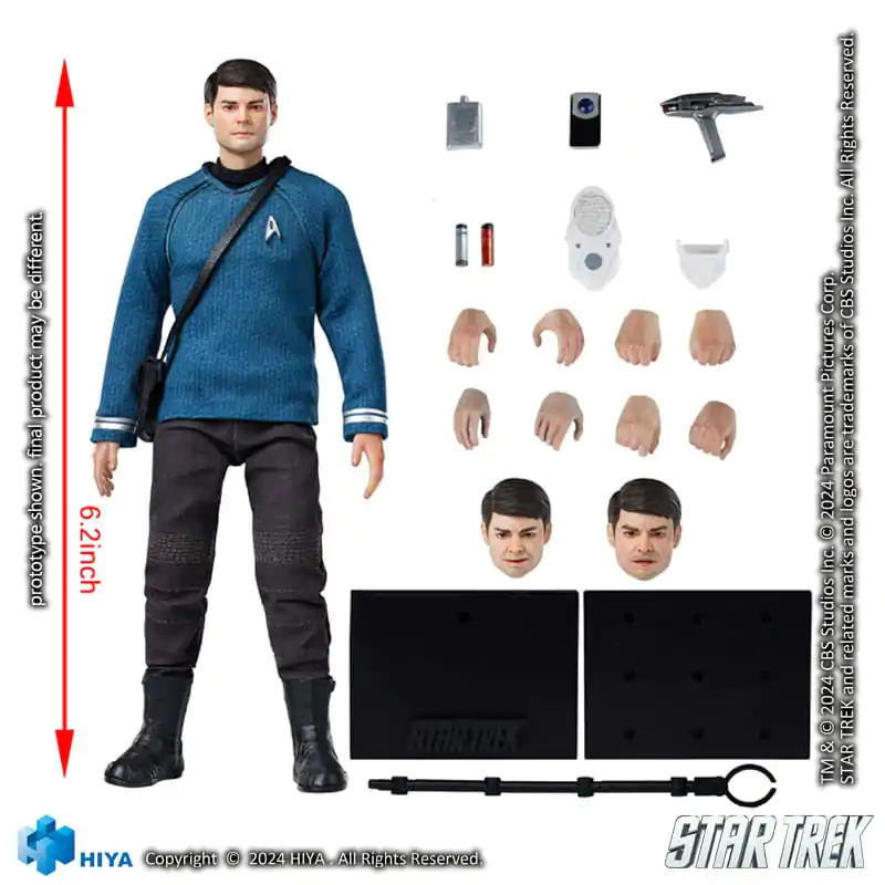 Star Trek 2009 Exquisite Super Series Actionfigur 1/12 McCoy 16 cm termékfotó