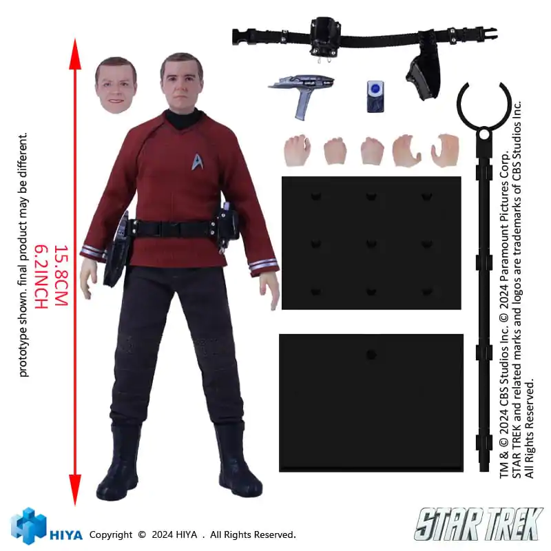 Star Trek 2009 Exquisite Super Series 1/12 Scotty akciófigura 16 cm termékfotó