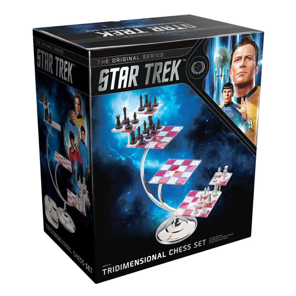 Star Trek 3 dimenziós sakk készlet termékfotó