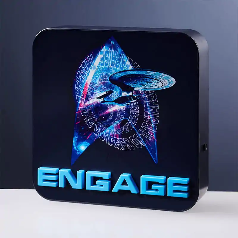 Star Trek 3D lámpa termékfotó