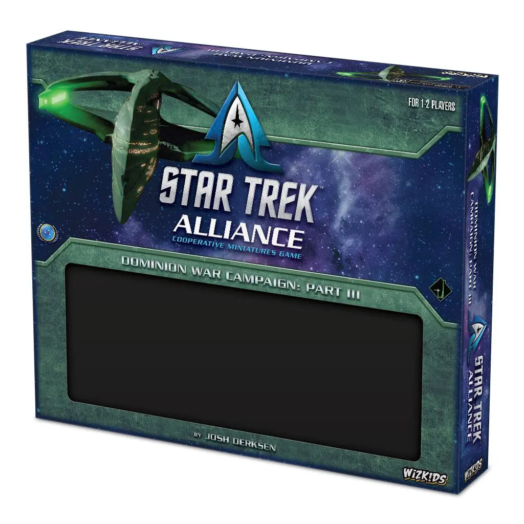 Star Trek: Alliance Miniatures Game Expansion Dominion War Campaign Part III Angol nyelvű társasjáték termékfotó