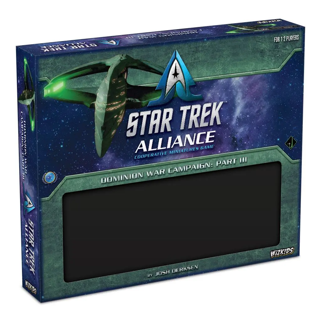 Star Trek: Alliance Miniatures Game Expansion Dominion War Campaign Part III Angol nyelvű társasjáték termékfotó