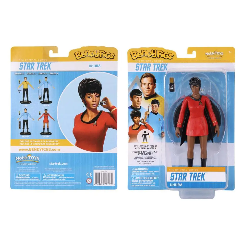Star Trek Bendyfigs Bendable Uhura figura 19 cm termékfotó