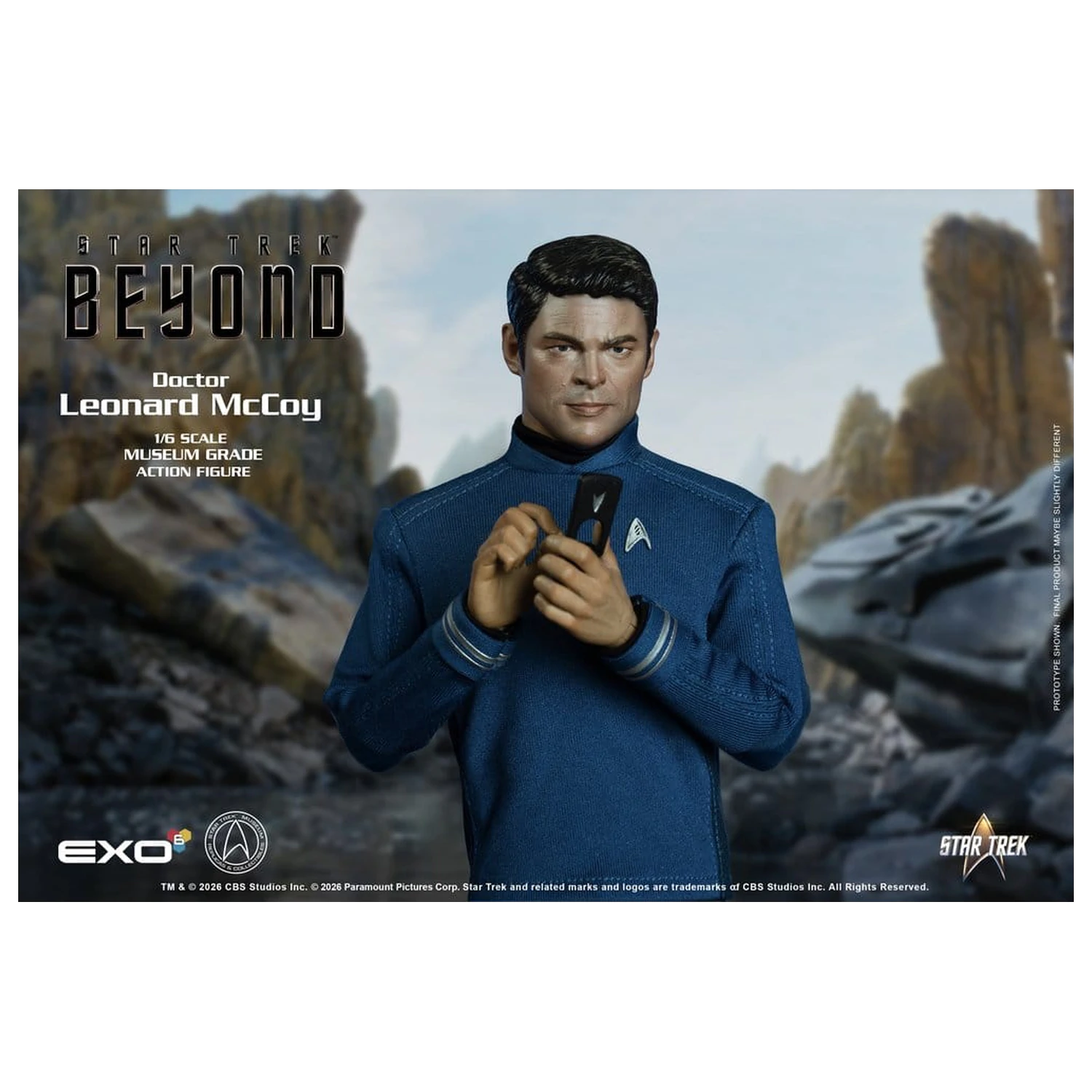 Star Trek Beyond 1/6 Dr. 'Bones' McCoy akciófigura 30 cm termékfotó