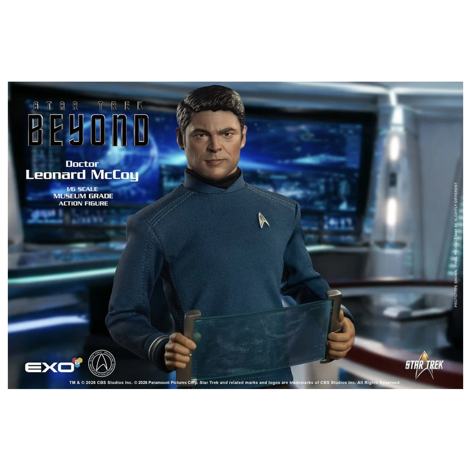Star Trek Beyond 1/6 Dr. 'Bones' McCoy akciófigura 30 cm termékfotó