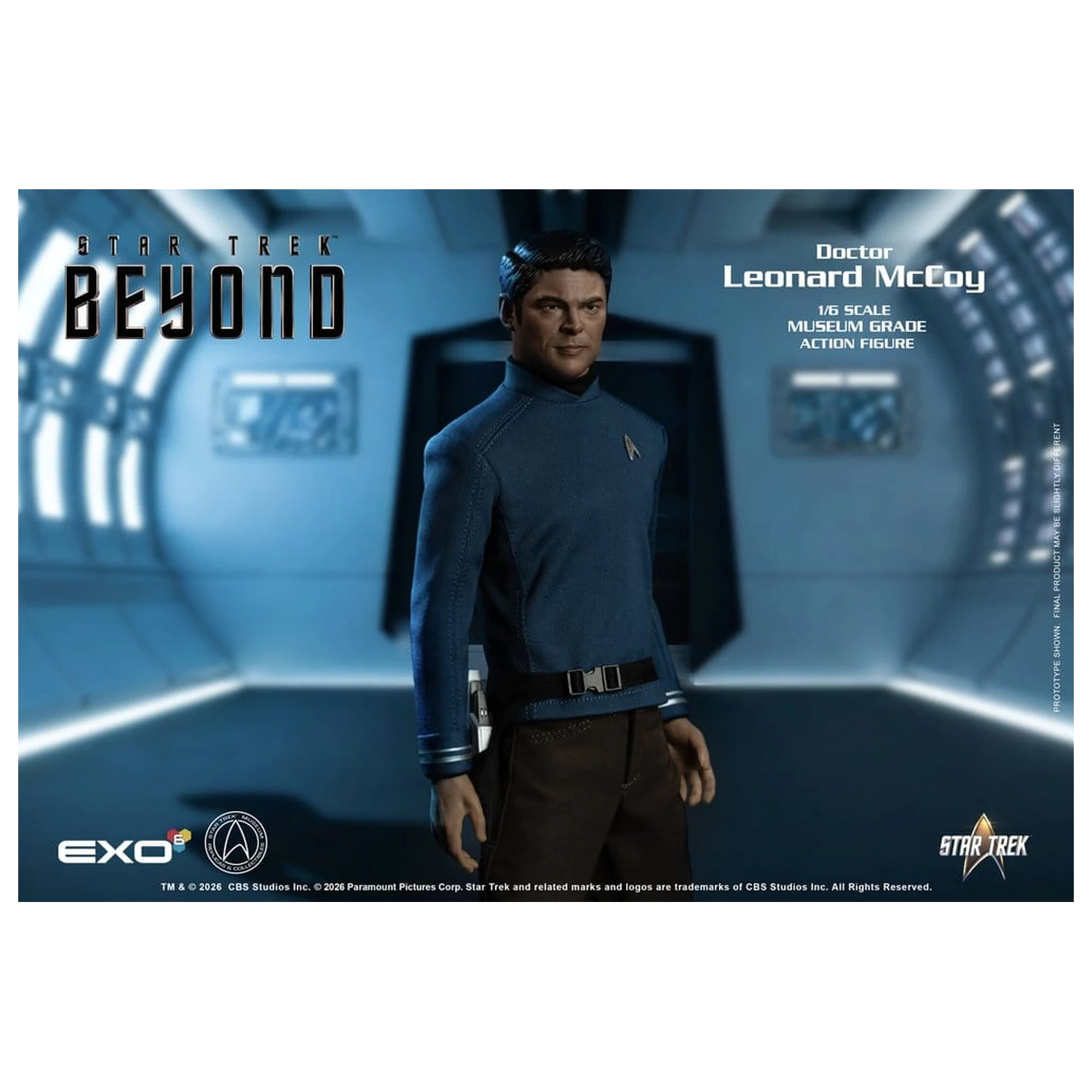 Star Trek Beyond 1/6 Dr. 'Bones' McCoy akciófigura 30 cm termékfotó
