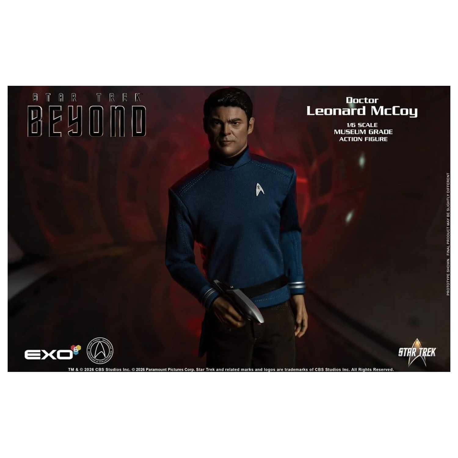 Star Trek Beyond 1/6 Dr. 'Bones' McCoy akciófigura 30 cm termékfotó