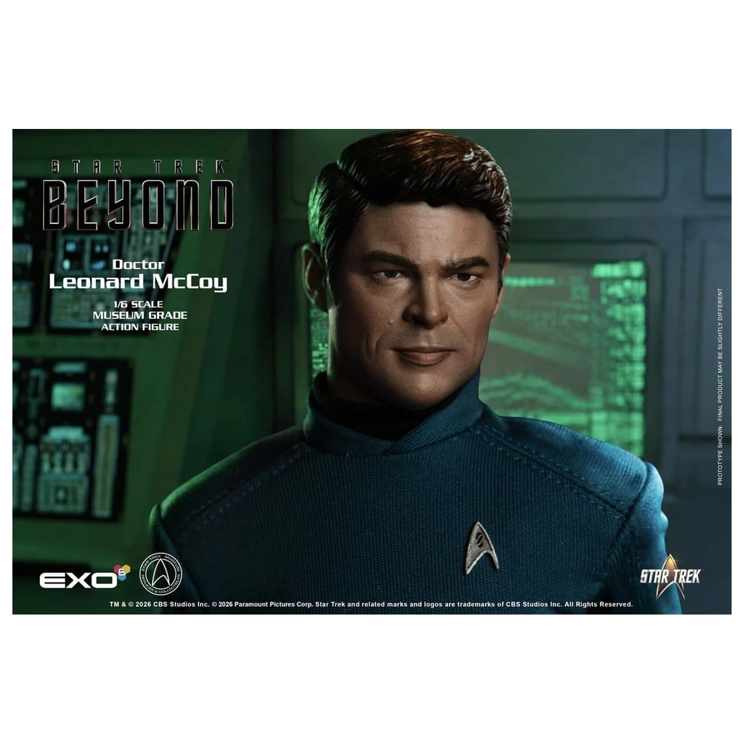 Star Trek Beyond 1/6 Dr. 'Bones' McCoy akciófigura 30 cm termékfotó