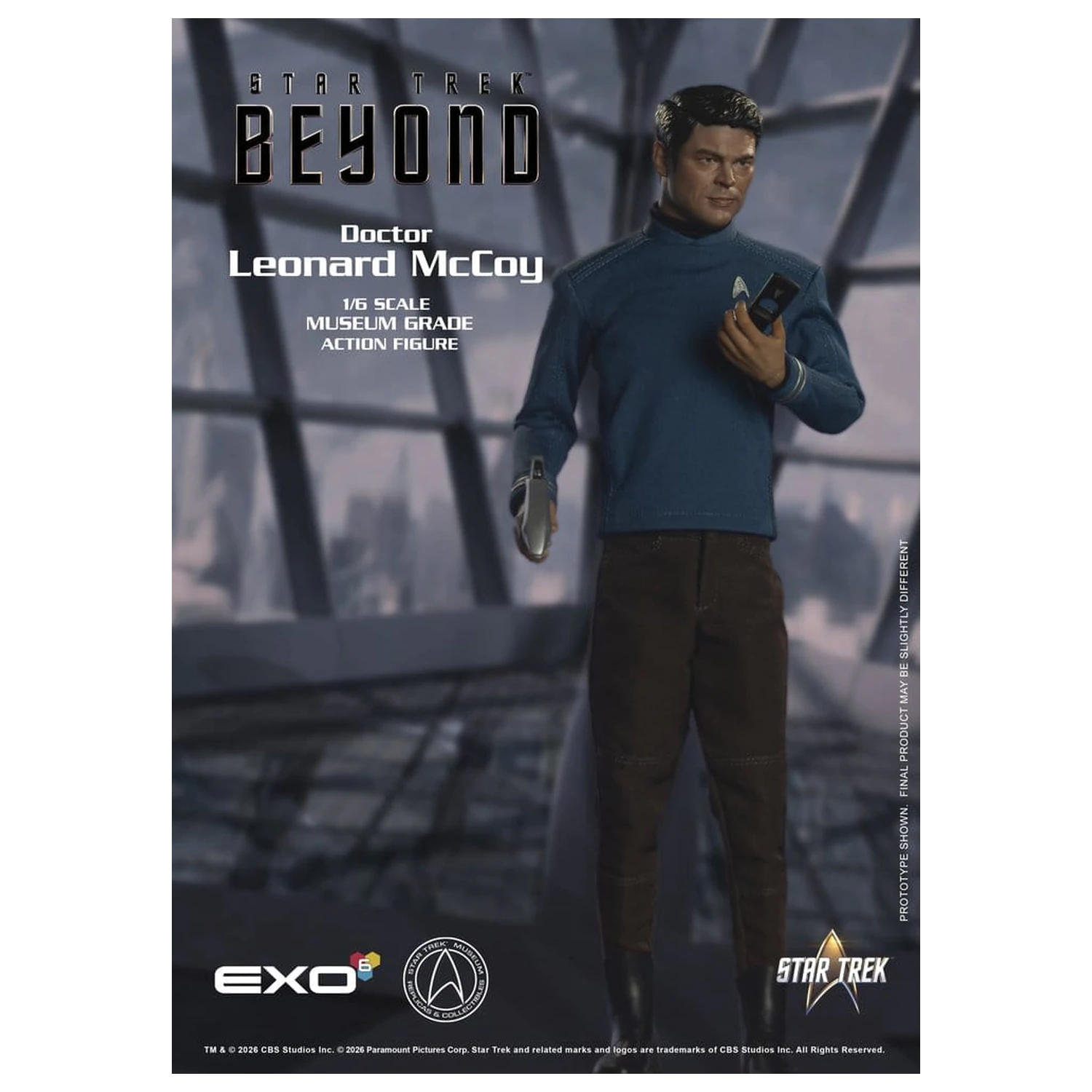 Star Trek Beyond 1/6 Dr. 'Bones' McCoy akciófigura 30 cm termékfotó