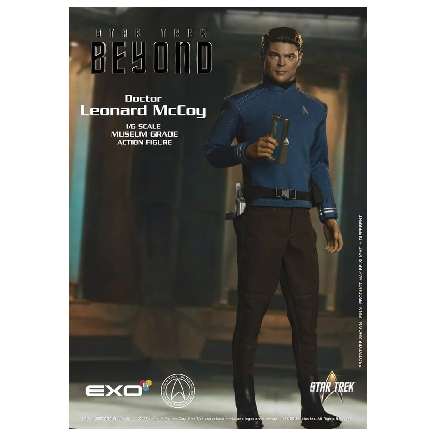 Star Trek Beyond 1/6 Dr. 'Bones' McCoy akciófigura 30 cm termékfotó