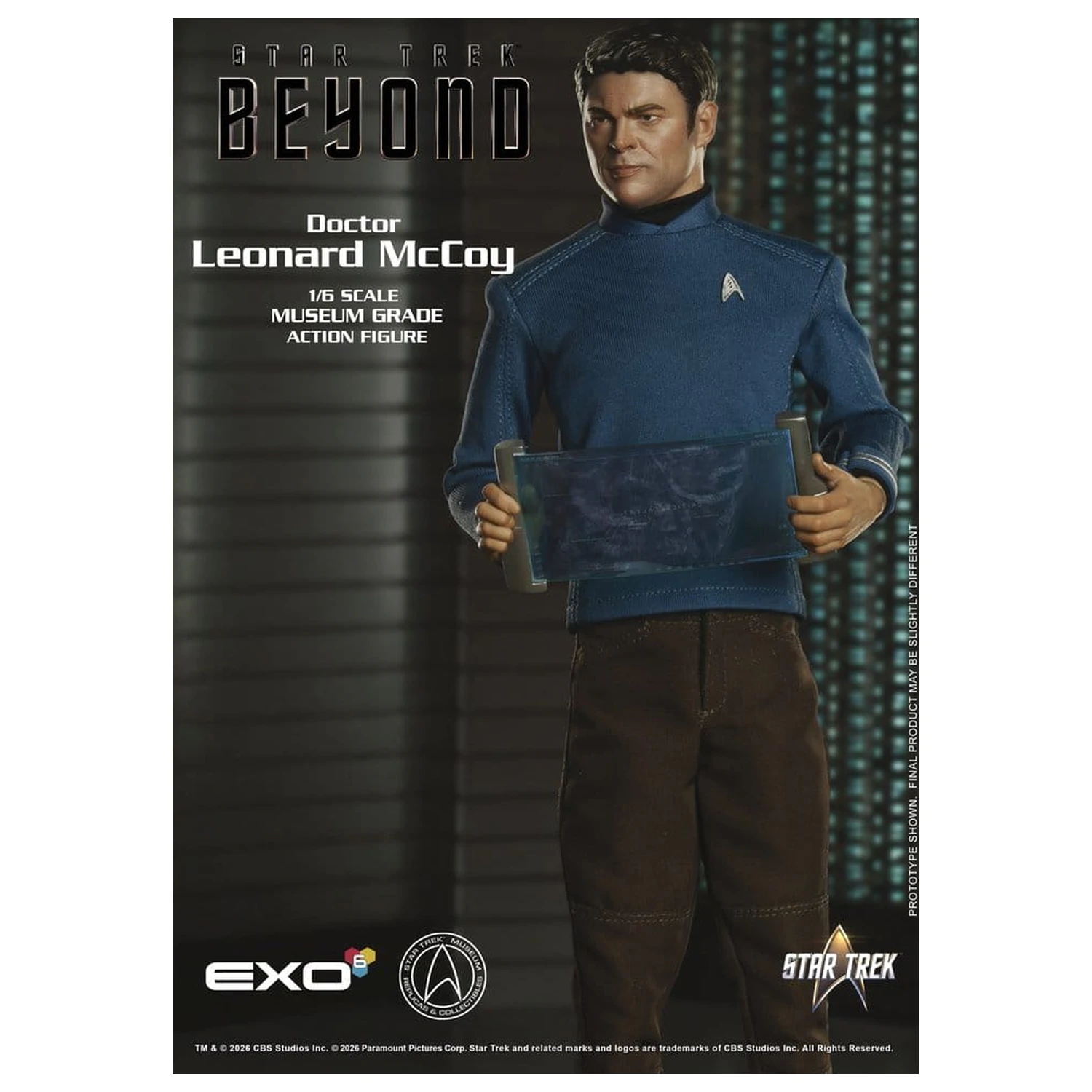 Star Trek Beyond 1/6 Dr. 'Bones' McCoy akciófigura 30 cm termékfotó