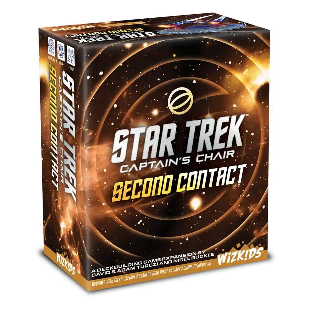 Star Trek: Captain&#039;s Chair Second Contact Angol nyelvű kártyajáték termékfotó
