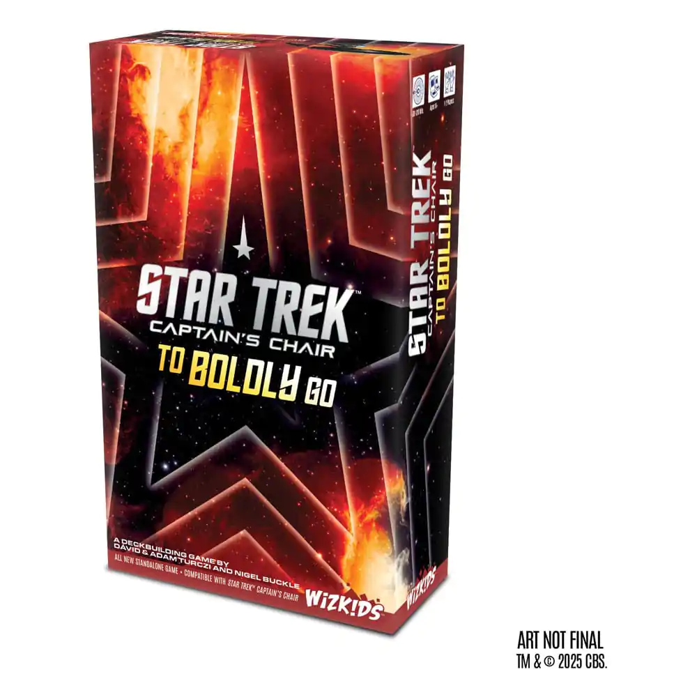 Star Trek: Captain&#039;s Chair To Boldly Go Angol nyelvű kártyajáték termékfotó