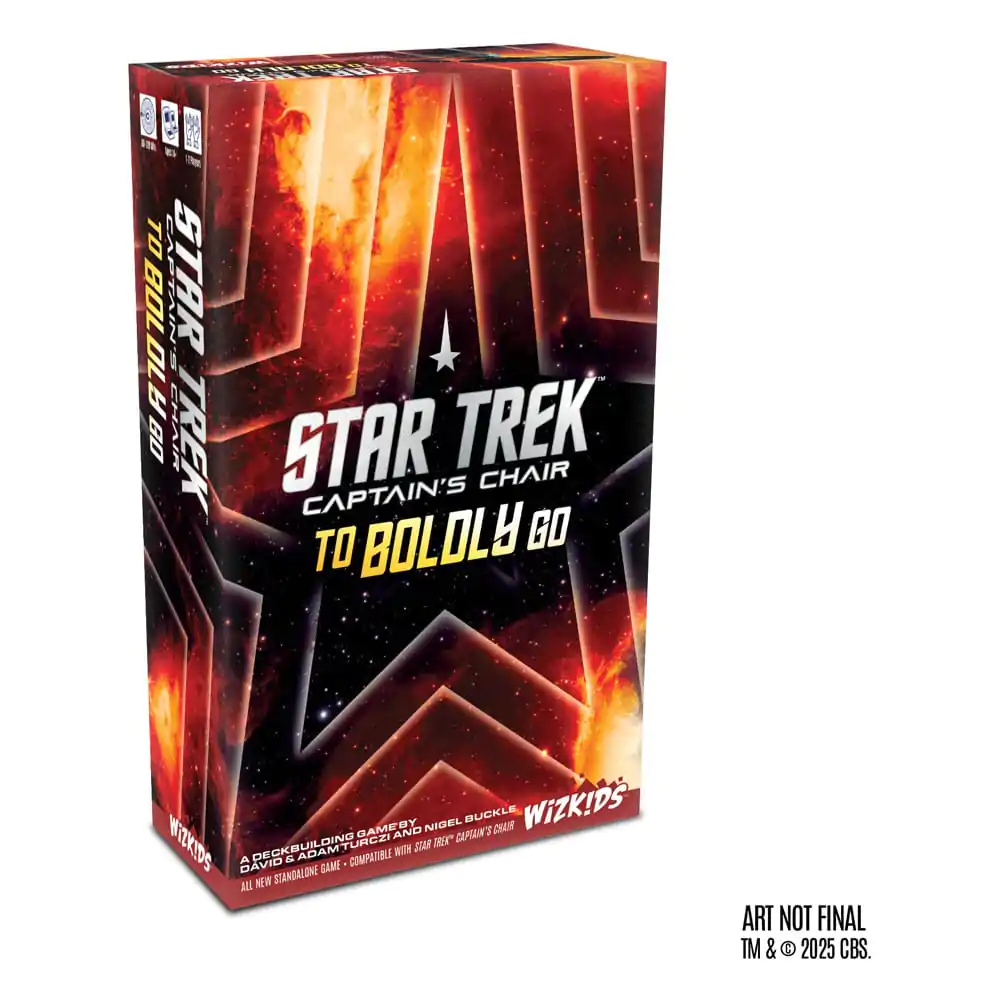 Star Trek: Captain&#039;s Chair To Boldly Go Angol nyelvű kártyajáték termékfotó