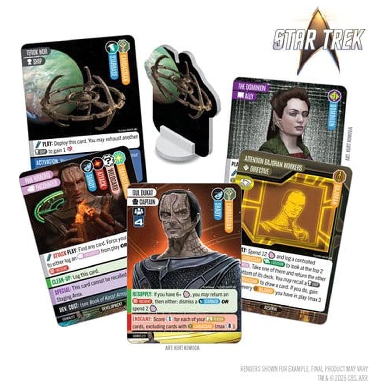 Star Trek: Captain's Chair Card Game: Duty and Honor Angol nyelvű kártyajáték termékfotó