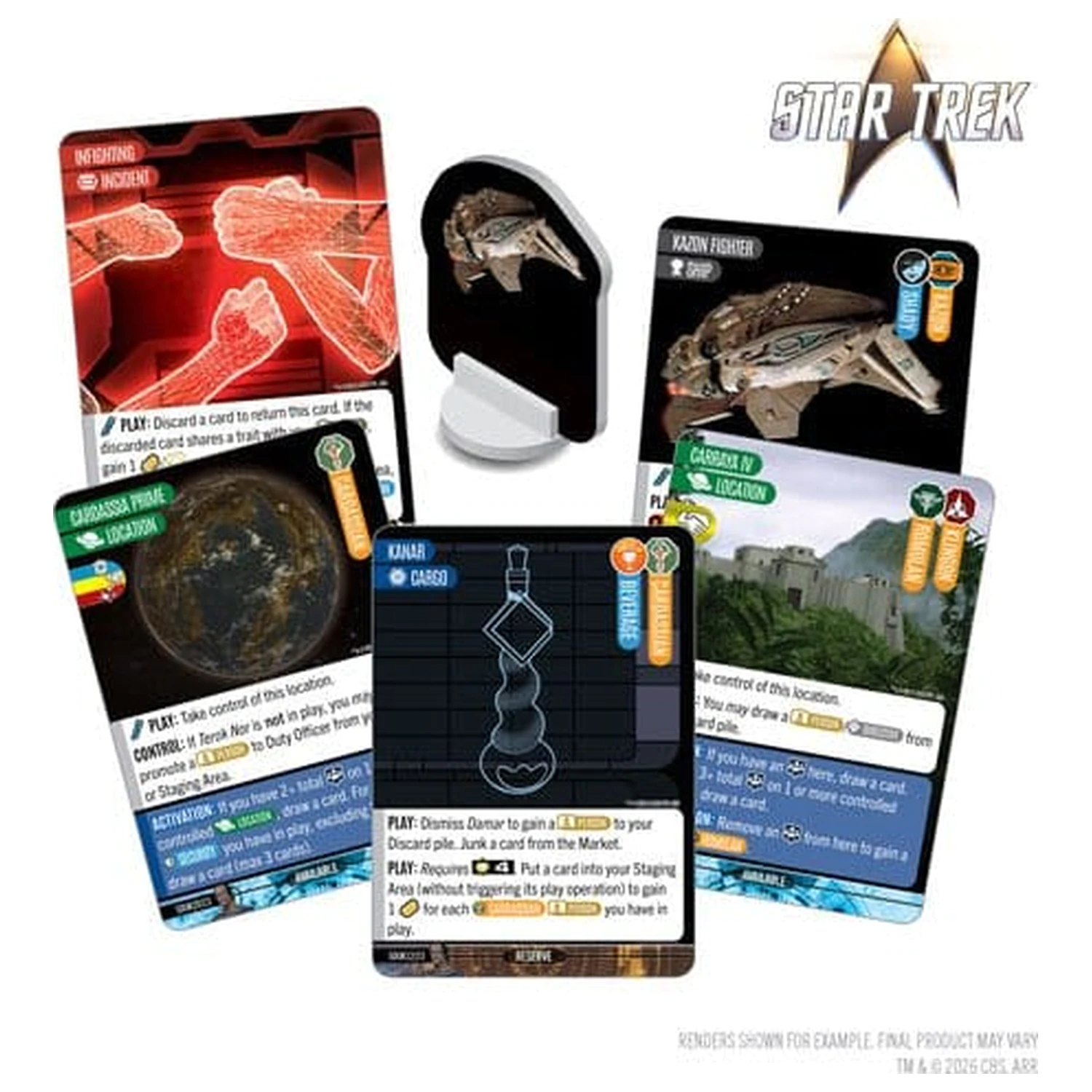 Star Trek: Captain's Chair Card Game: Duty and Honor Angol nyelvű kártyajáték termékfotó