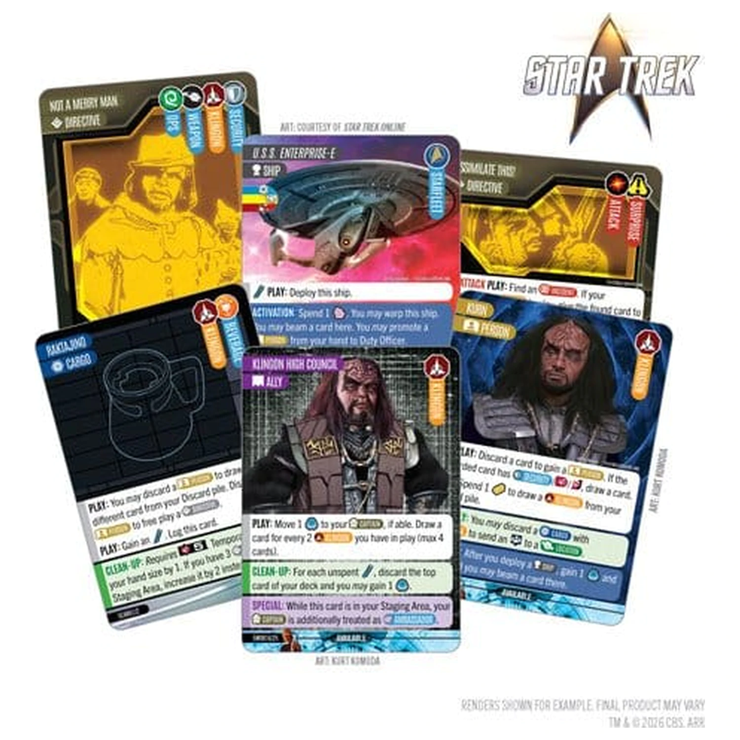 Star Trek: Captain's Chair Card Game: Duty and Honor Angol nyelvű kártyajáték termékfotó