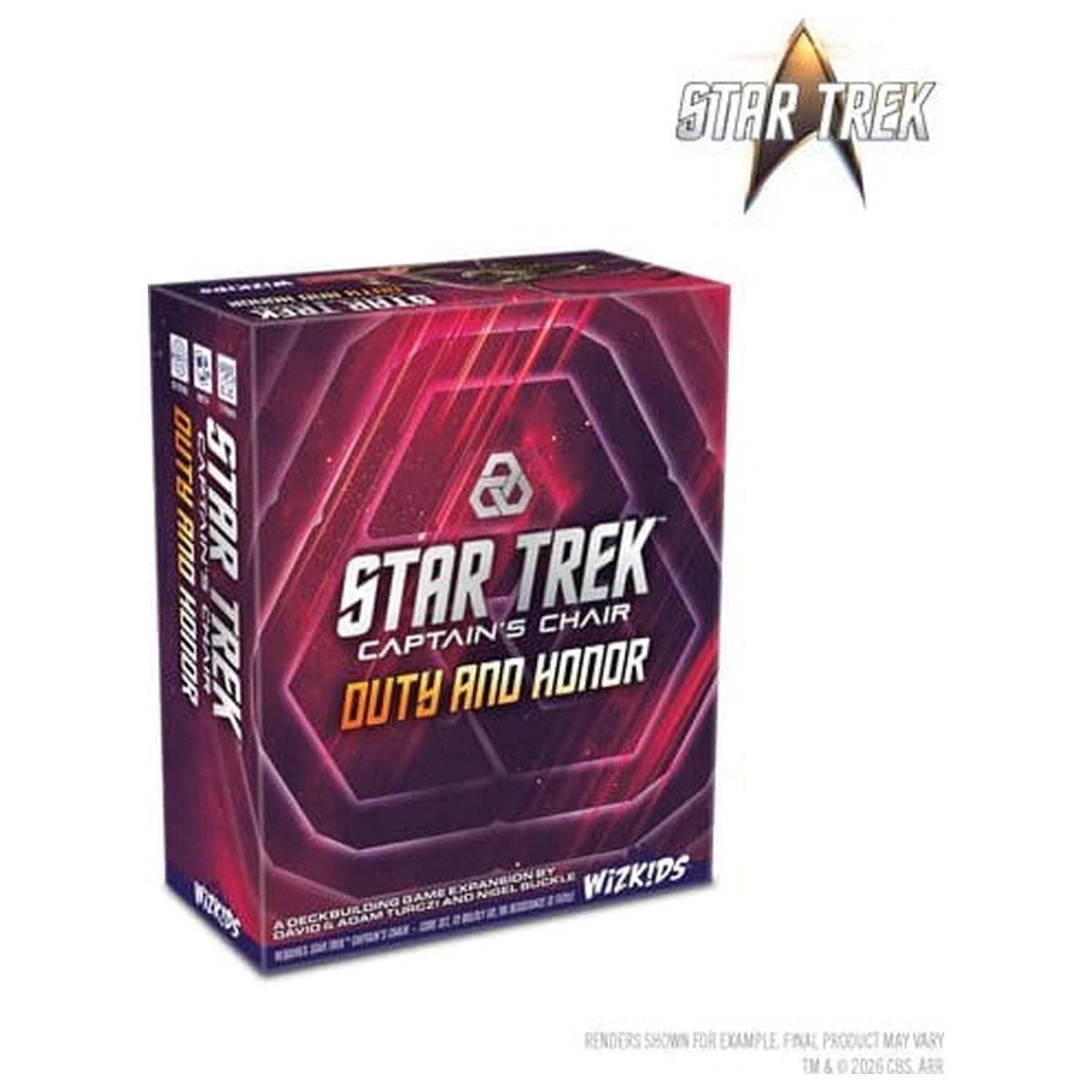 Star Trek: Captain's Chair Card Game: Duty and Honor Angol nyelvű kártyajáték termékfotó