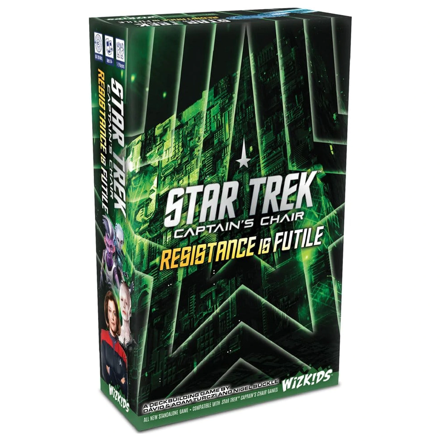 Star Trek: Captain's Chair Card Game: Resistance is Futile Angol nyelvű kártyajáték termékfotó