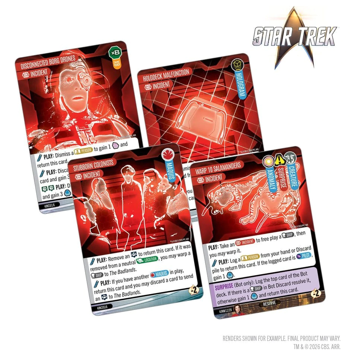 Star Trek: Captain's Chair Card Game: Resistance is Futile Angol nyelvű kártyajáték termékfotó