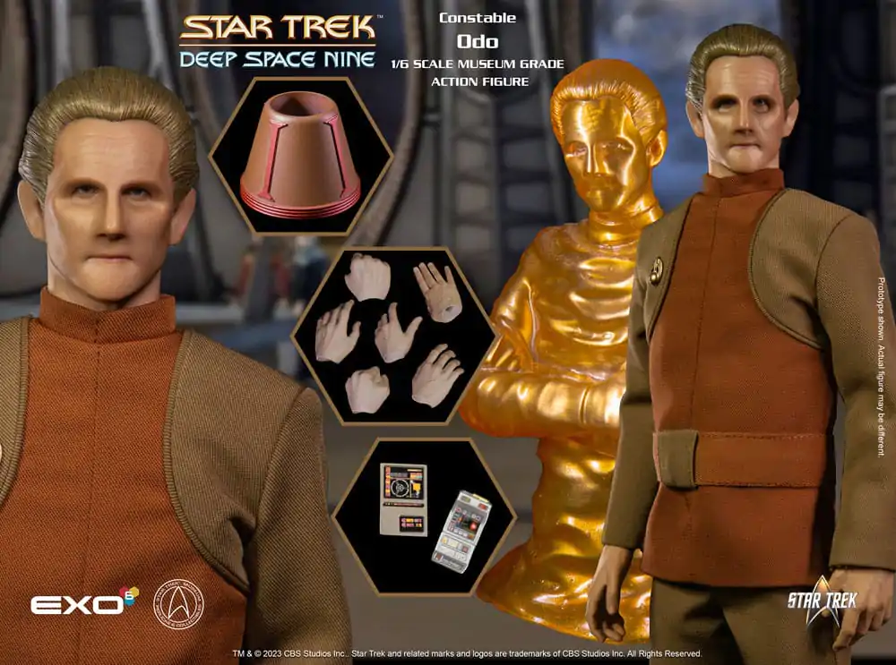 Star Trek: Deep Space Nine 1/6 Constable Odo akciófigura 29 cm termékfotó