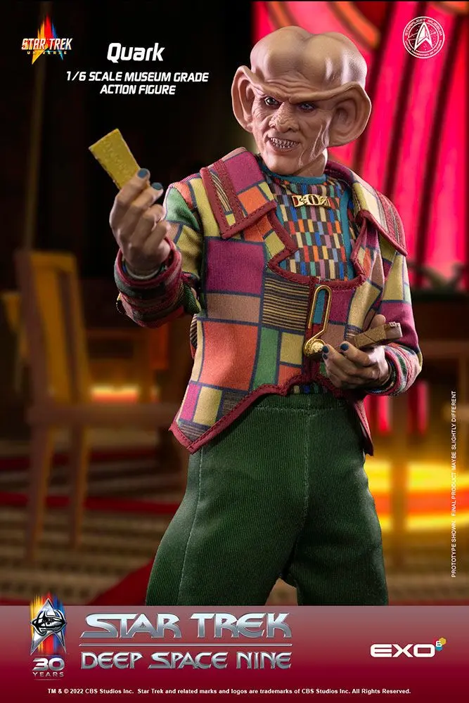Star Trek: Deep Space Nine 1/6 Quark akciófigura 28 cm termékfotó