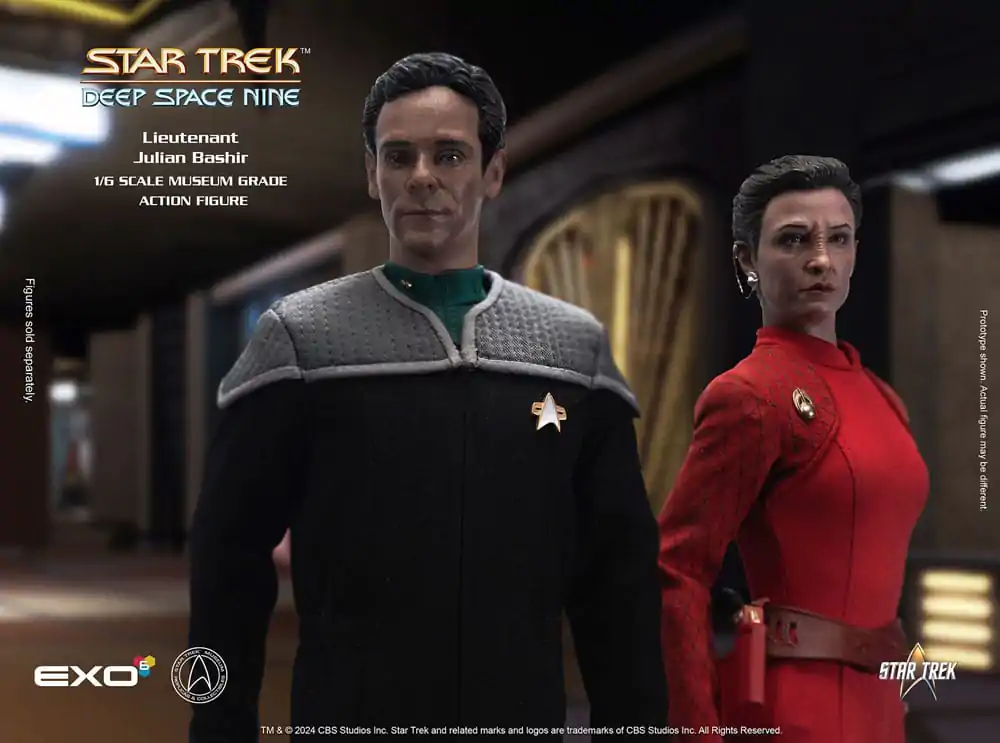Star Trek: Deep Space Nine akciófigura 1/6 Dr. Julian Bashir 30 cm termékfotó