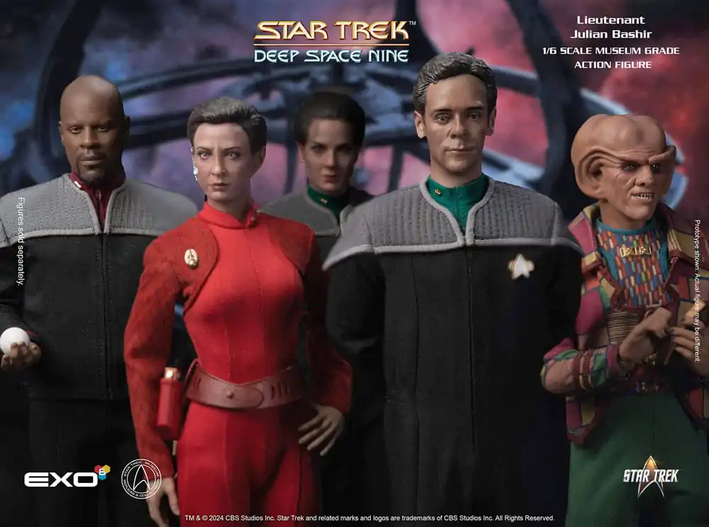 Star Trek: Deep Space Nine akciófigura 1/6 Dr. Julian Bashir 30 cm termékfotó
