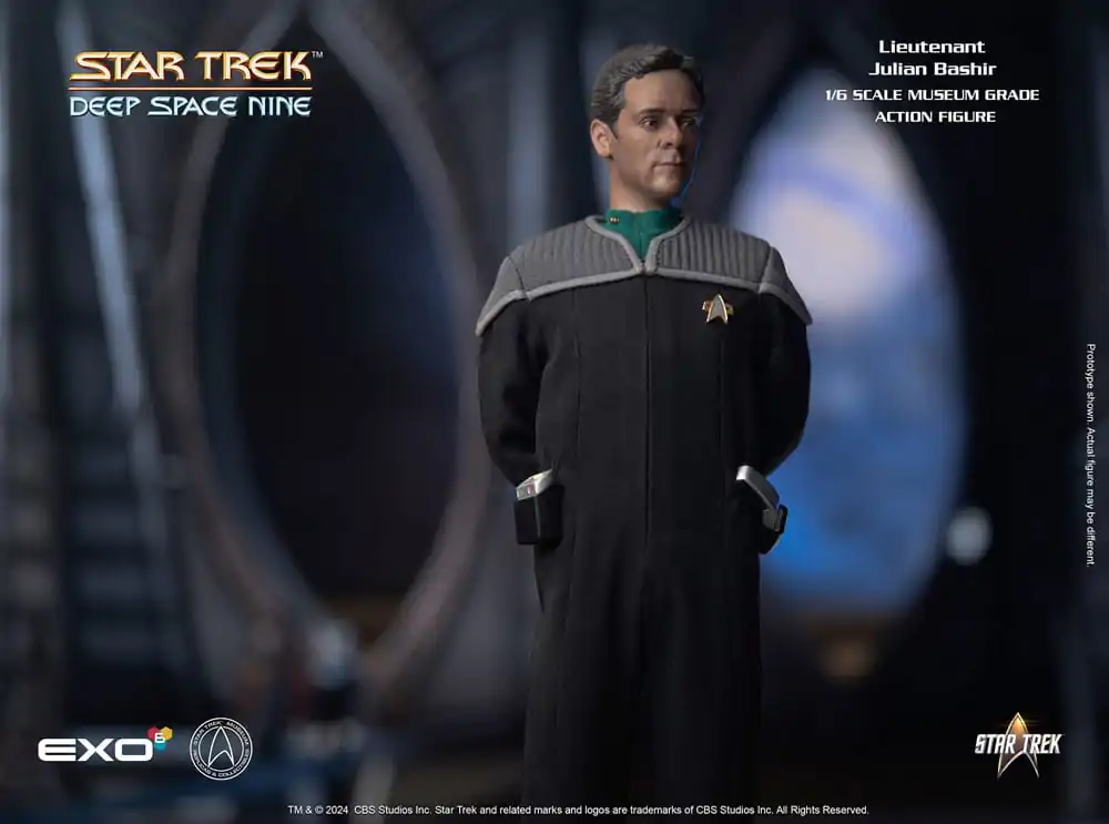 Star Trek: Deep Space Nine akciófigura 1/6 Dr. Julian Bashir 30 cm termékfotó
