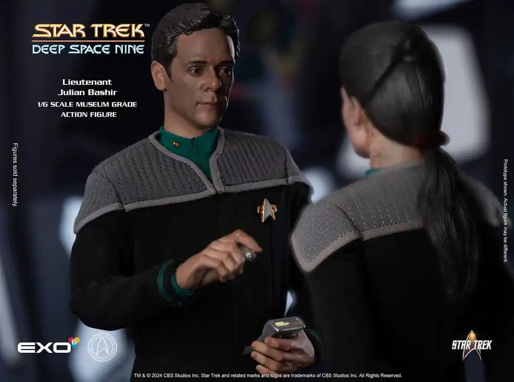 Star Trek: Deep Space Nine akciófigura 1/6 Dr. Julian Bashir 30 cm termékfotó