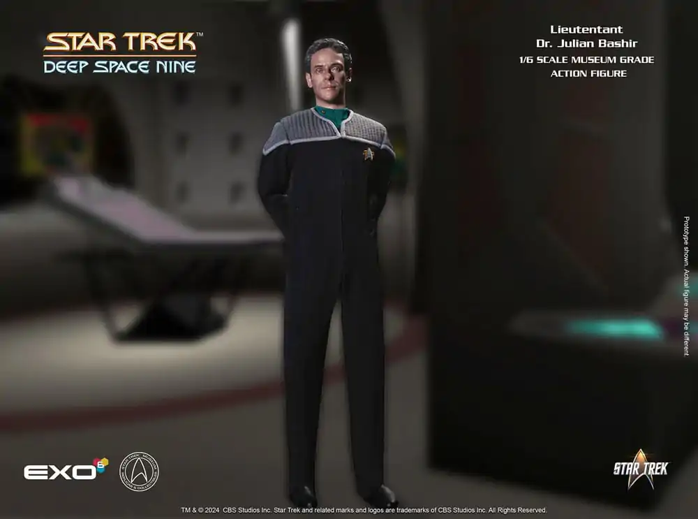 Star Trek: Deep Space Nine akciófigura 1/6 Dr. Julian Bashir 30 cm termékfotó