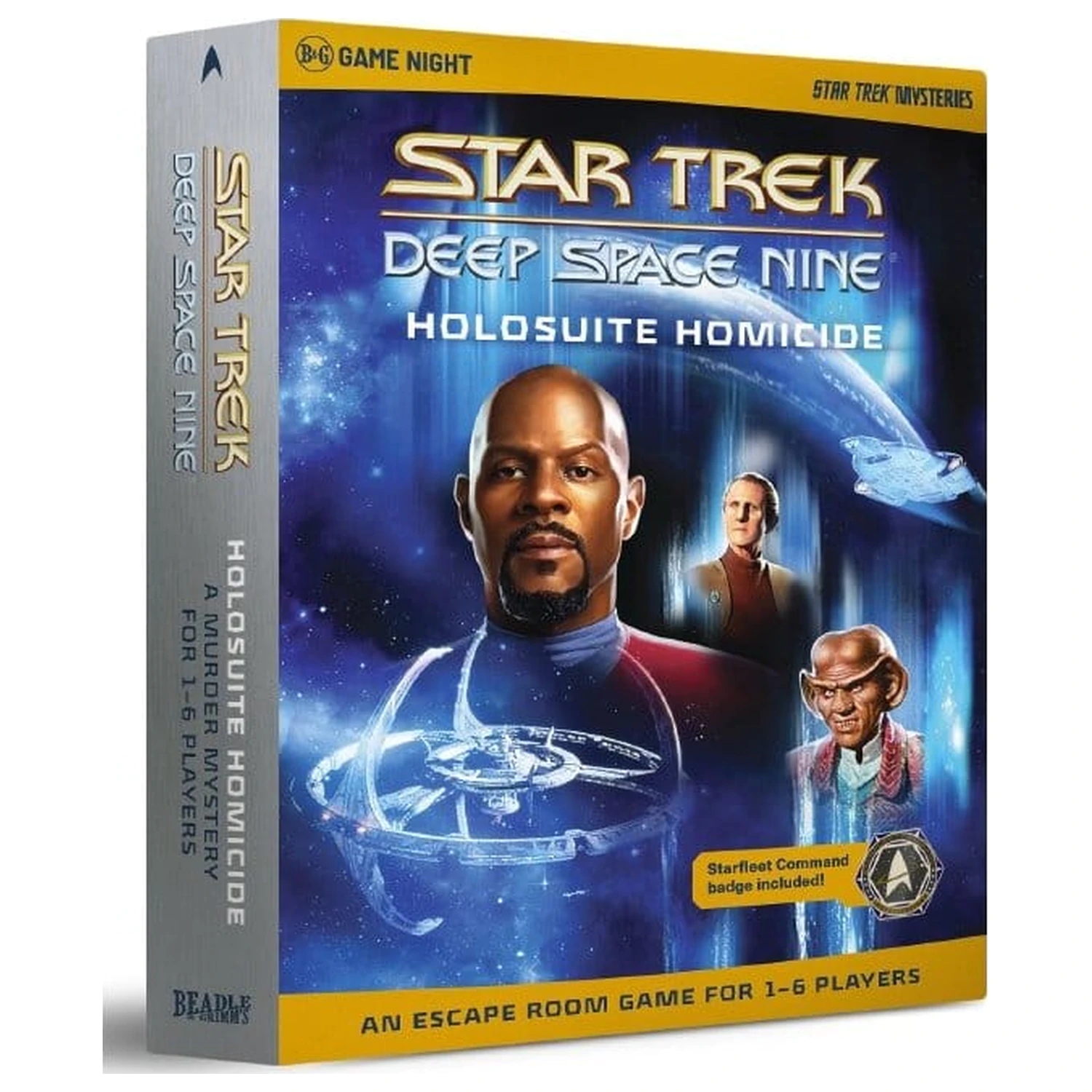 Star Trek: Deep Space Nine Murder Mystery Game Holosuite Homicide Angol nyelvű termékfotó