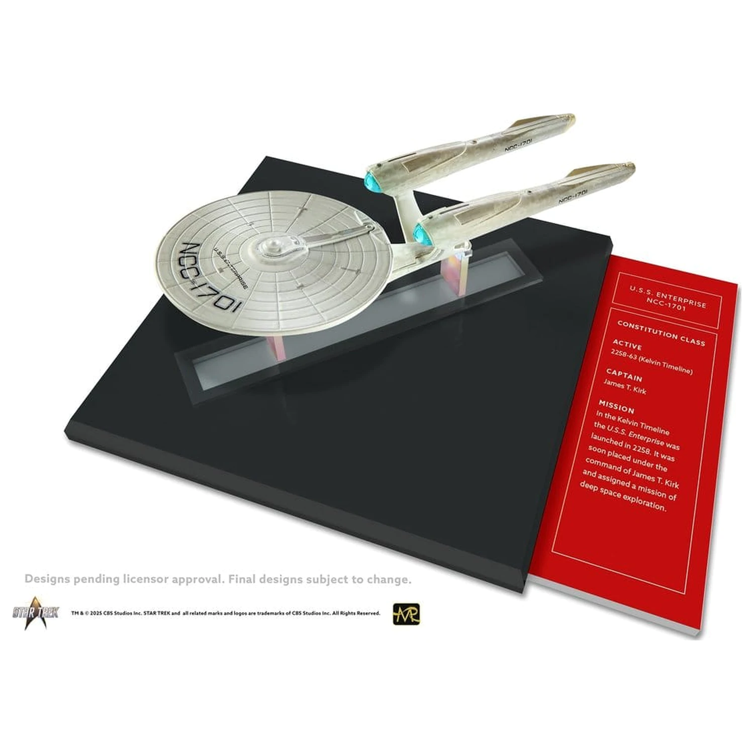 Star Trek Die-Cast Model U.S.S. Enterprise NCC-1701 (Kelvin Timeline) 10 cm termékfotó
