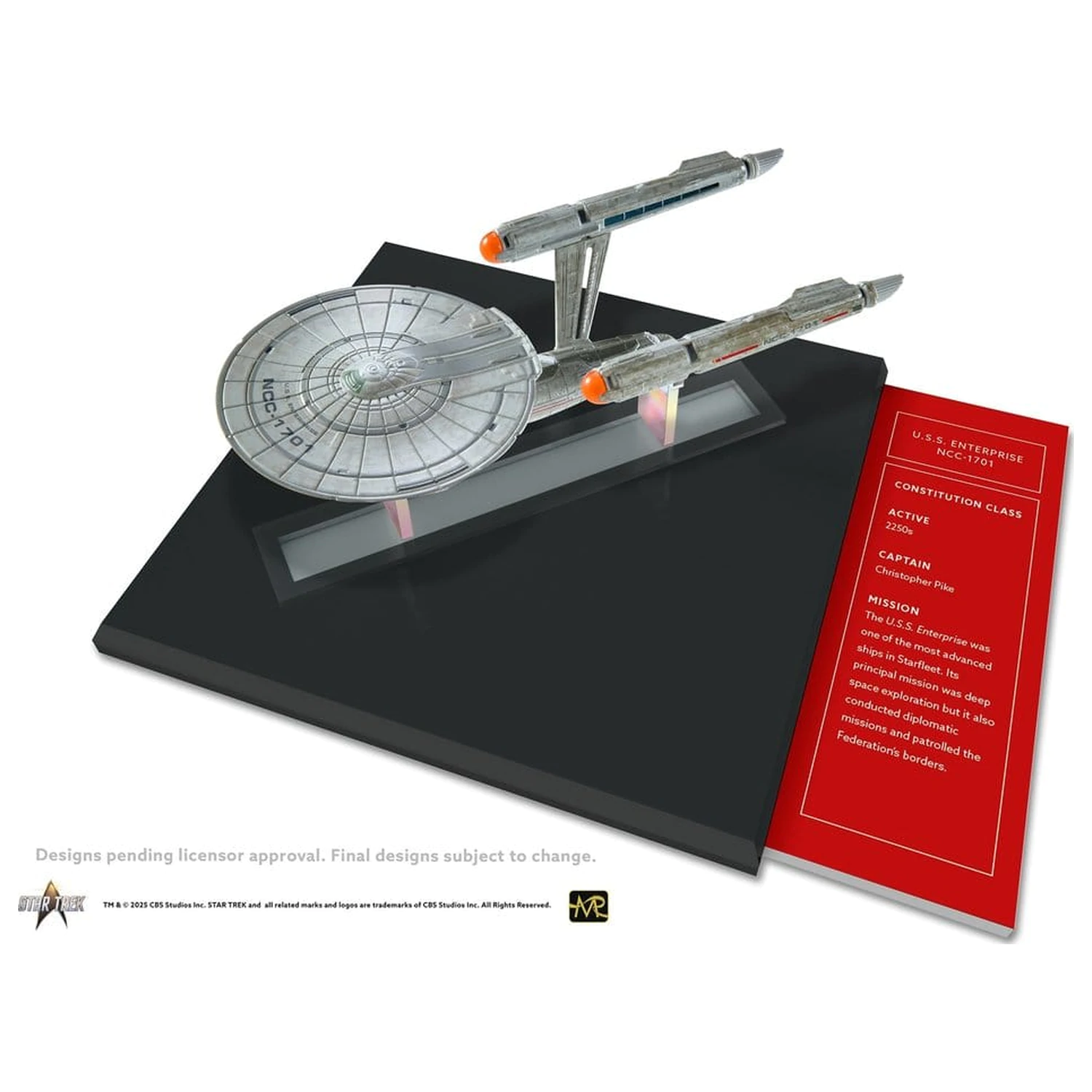 Star Trek Die-Cast Model U.S.S. Enterprise NCC-1701 (Strange New Worlds) 10 cm termékfotó
