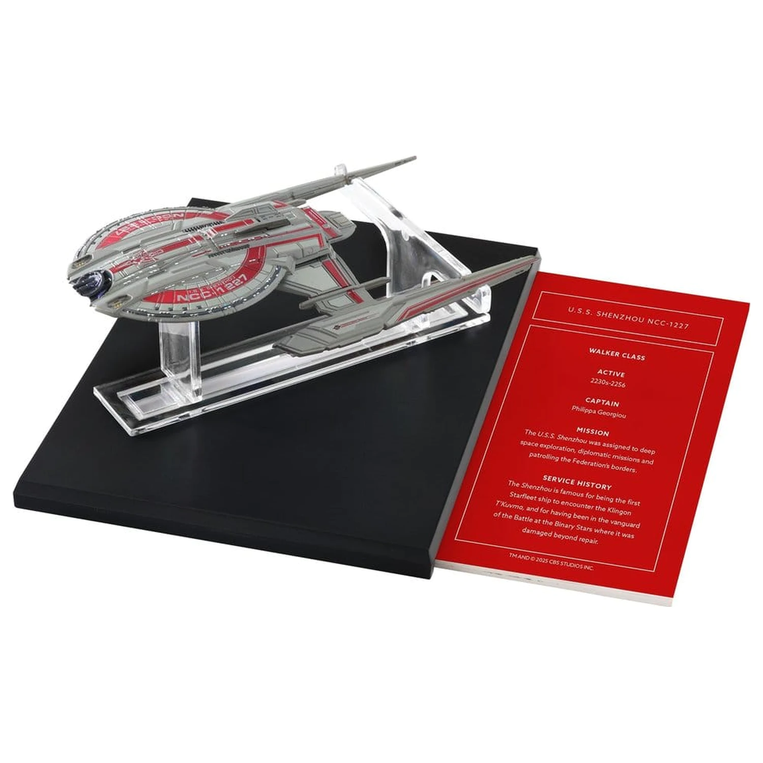 Star Trek Die-Cast Model U.S.S. Shenzhou NCC-1227 10 cm termékfotó