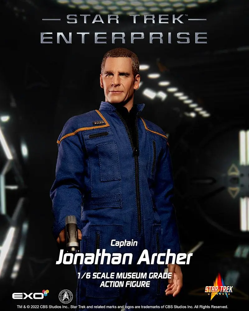 Star Trek: Enterprise 1/6 Captain Jonathan Archer akciófigura 31 cm termékfotó
