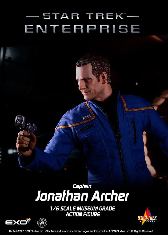 Star Trek: Enterprise 1/6 Captain Jonathan Archer akciófigura 31 cm termékfotó