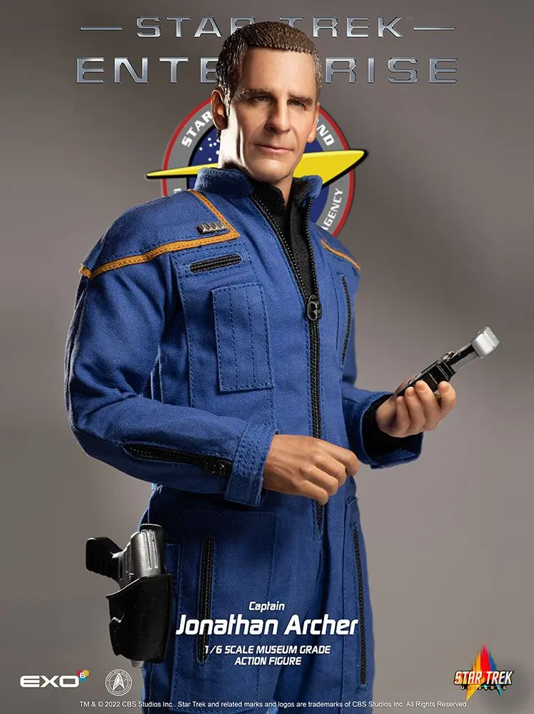 Star Trek: Enterprise 1/6 Captain Jonathan Archer akciófigura 31 cm termékfotó