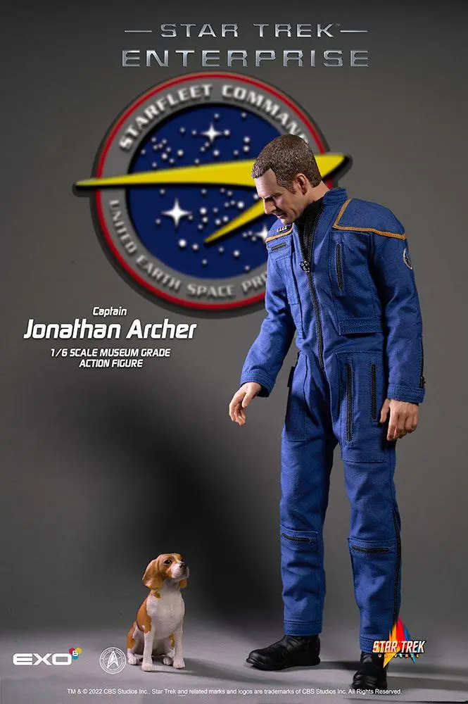 Star Trek: Enterprise 1/6 Captain Jonathan Archer akciófigura 31 cm termékfotó