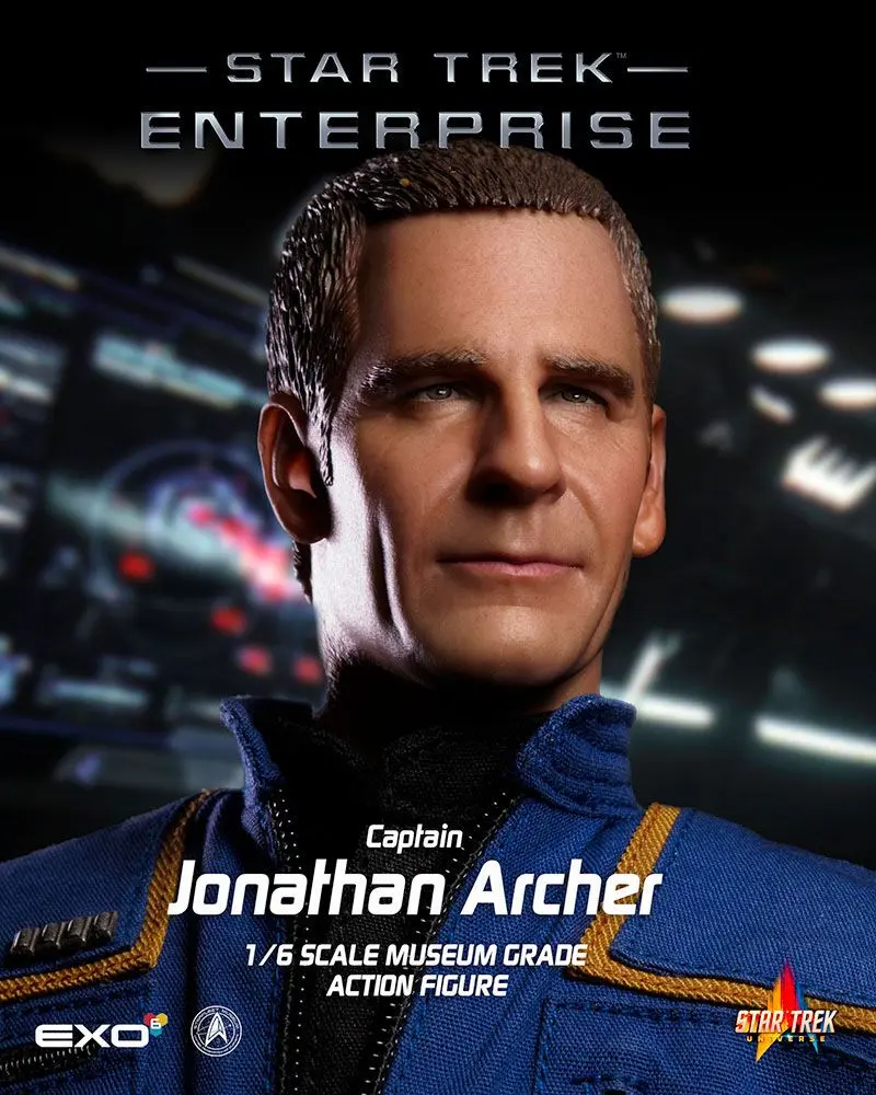 Star Trek: Enterprise 1/6 Captain Jonathan Archer akciófigura 31 cm termékfotó