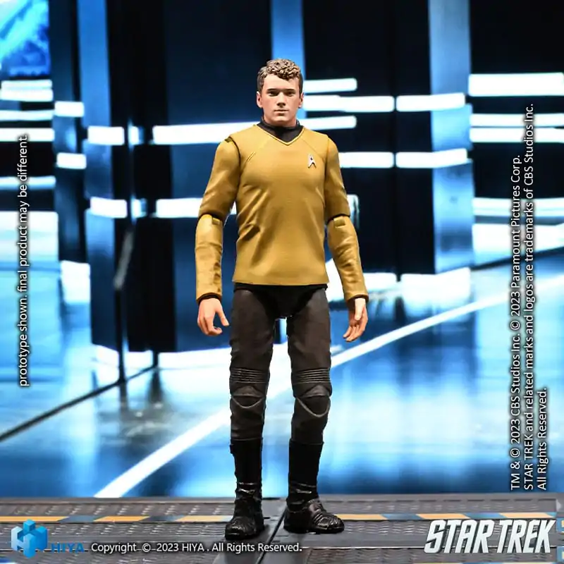 Star Trek Exquisite 1/18 Star Trek 2009 Chekov Mini akciófigura 10 cm termékfotó