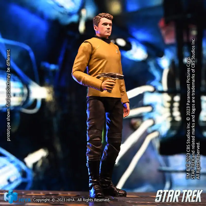 Star Trek Exquisite 1/18 Star Trek 2009 Chekov Mini akciófigura 10 cm termékfotó